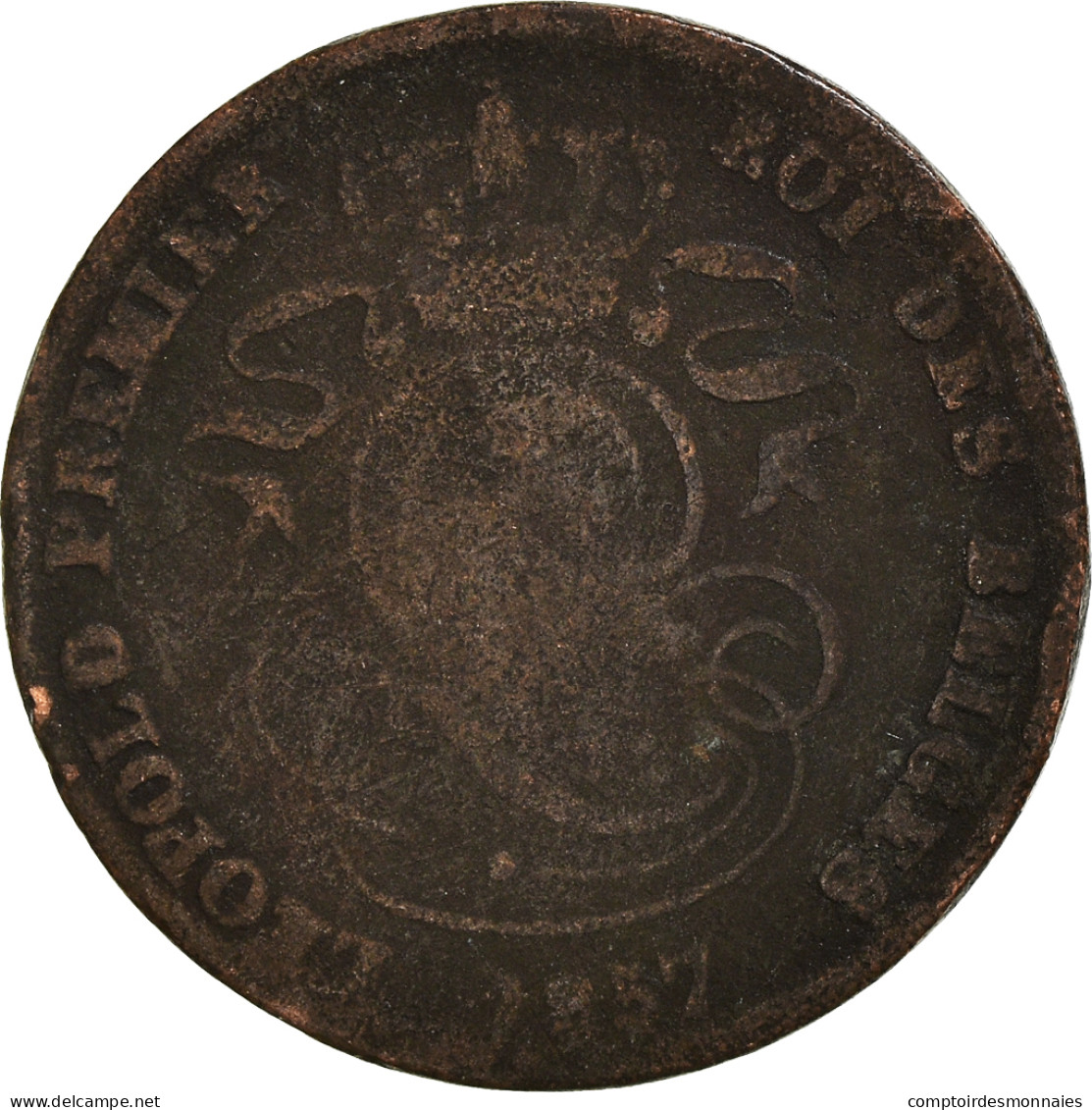 Monnaie, Belgique, 2 Centimes, 1857 - 2 Cents