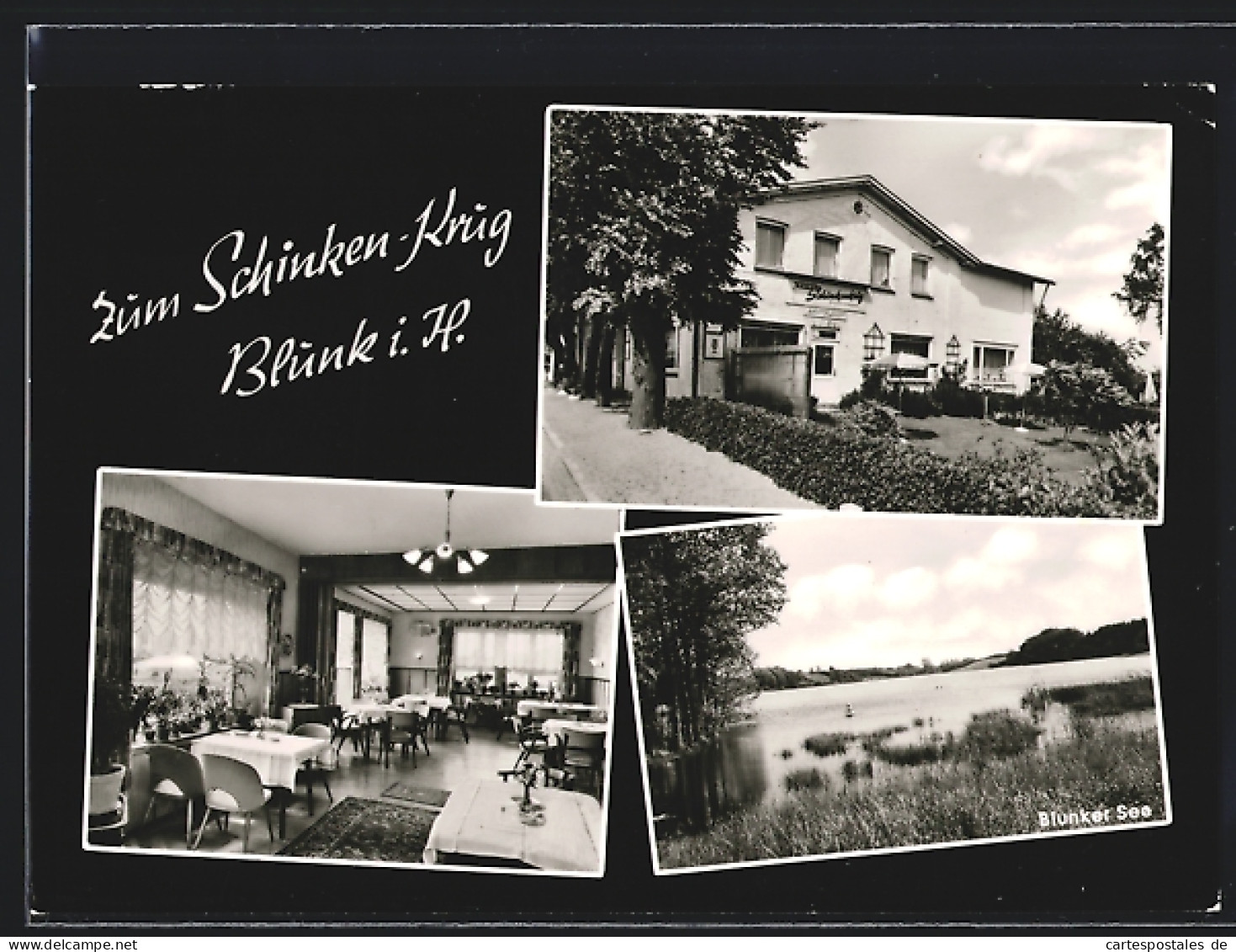 AK Blunk /Kr. Segeberg, Gasthaus Zum Schinken-Krug  - Bad Segeberg