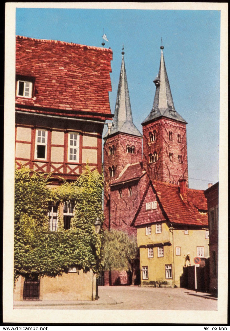 Ansichtskarte Höxter (Weser) Ortsansicht, Straße An Der Kilianikirche 1955 - Hoexter