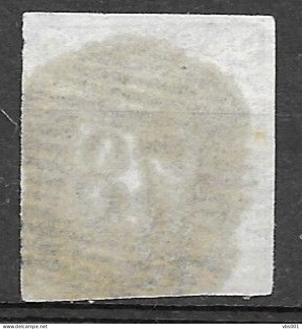 OBP10A Met 4 Randen En Gebuur, Met Balkstempel P78 Malines (zie Scans) - 1851-1857 Medallones (6/8)