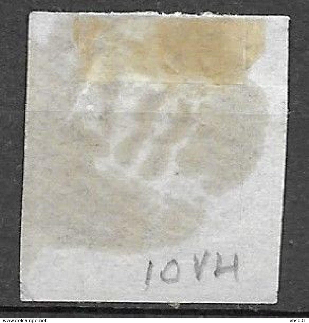 OBP10 Met 4 Randen En Gebuur, Met Balkstempel P78 Malines (zie Scans) - 1851-1857 Médaillons (6/8)
