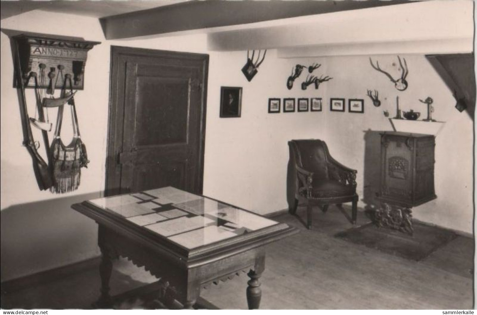 86880 - Bad Driburg-Alhausen - Geburtshaus. Weber, Gedächtniszimmer - Ca. 1960 - Bad Driburg