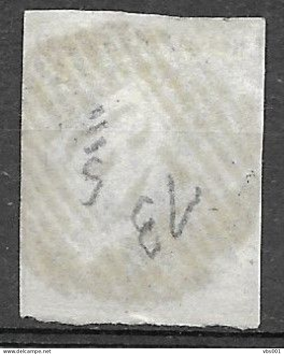 OBP11 Met 4 Randen En Gebuur, Met Balkstempel P78 Malines (zie Scans) - 1851-1857 Medaglioni (6/8)