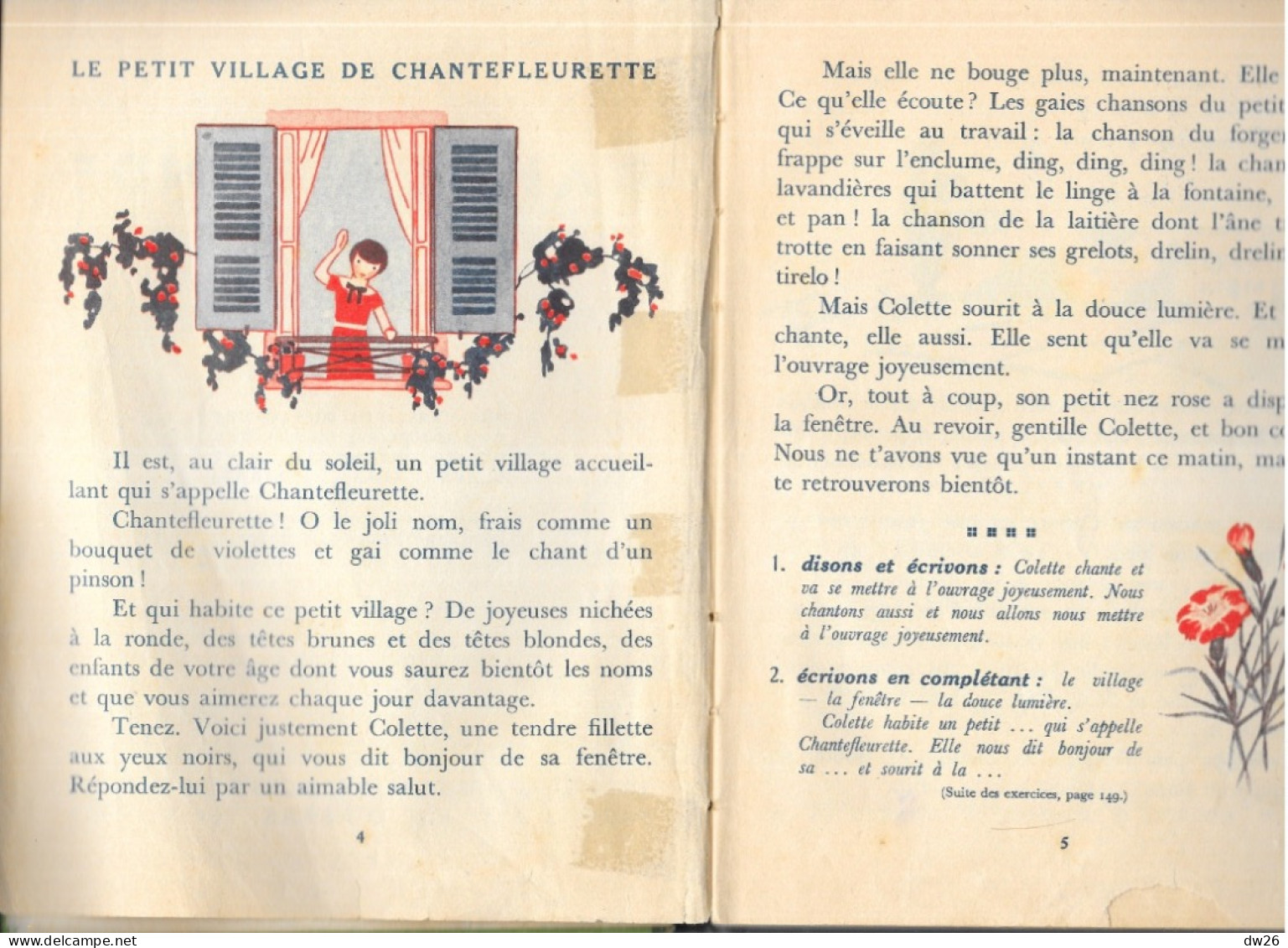 Livre De Lecture: Dans La Ronde Des Métiers Et Des Jours Par Hermin Dubus - Cours Préparatoire Et Elémentaire - 6-12 Jaar