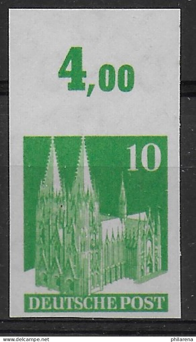 MiNr. 80U, Oberrand, Postfrisch, ** Signatur - Mint