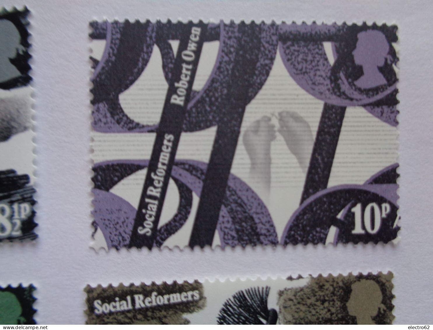 Grande-Bretagne Great Britain Oeuvres Pionniers Ramoneur Charbon  Großbritannien 1976 Social Reformers Coal Mine - Unused Stamps