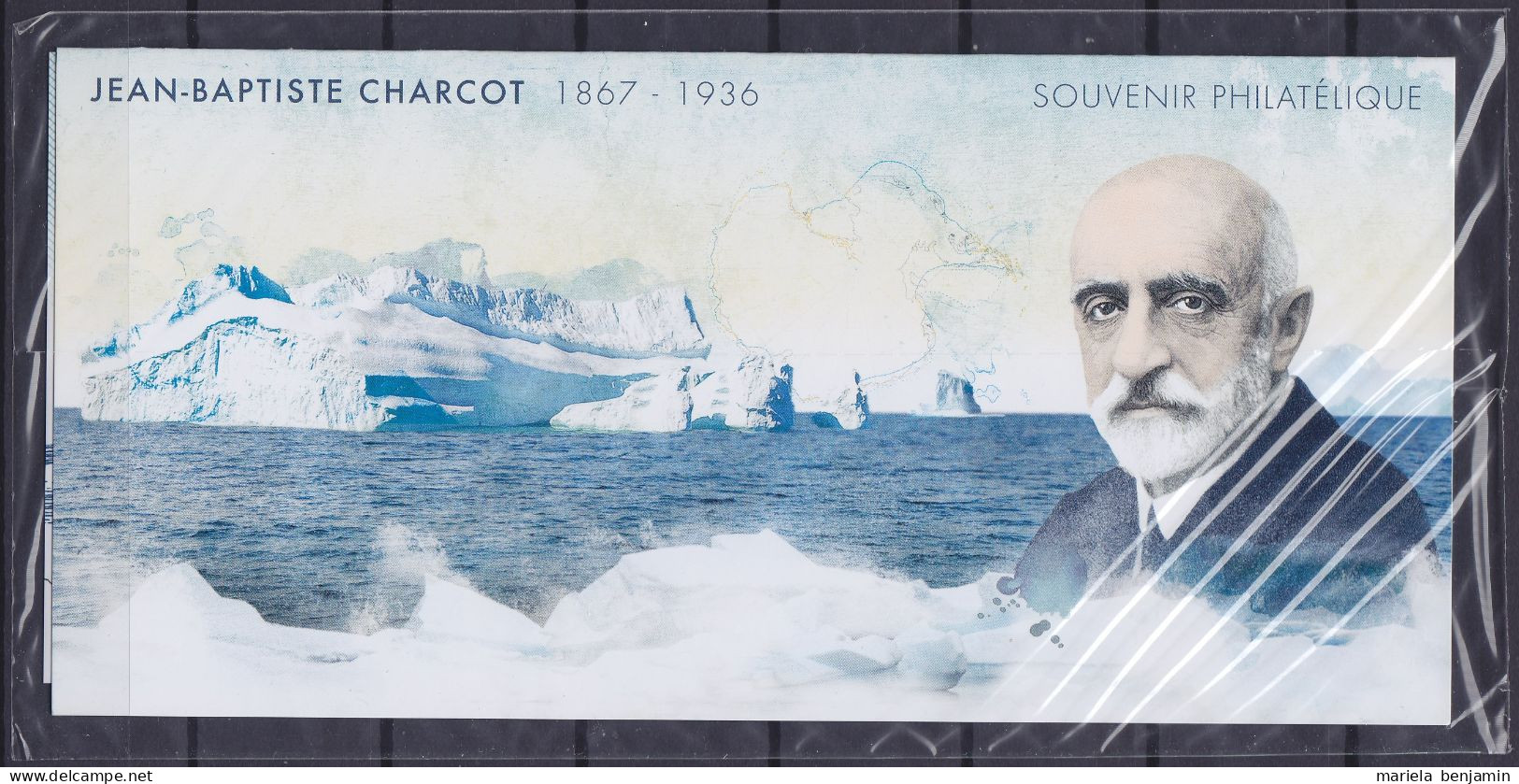 France - Bloc-souvenir N°133 ** Jean-Baptiste Charcot 2017 / Sous Blister Non Ouvert - Polar Explorers & Famous People