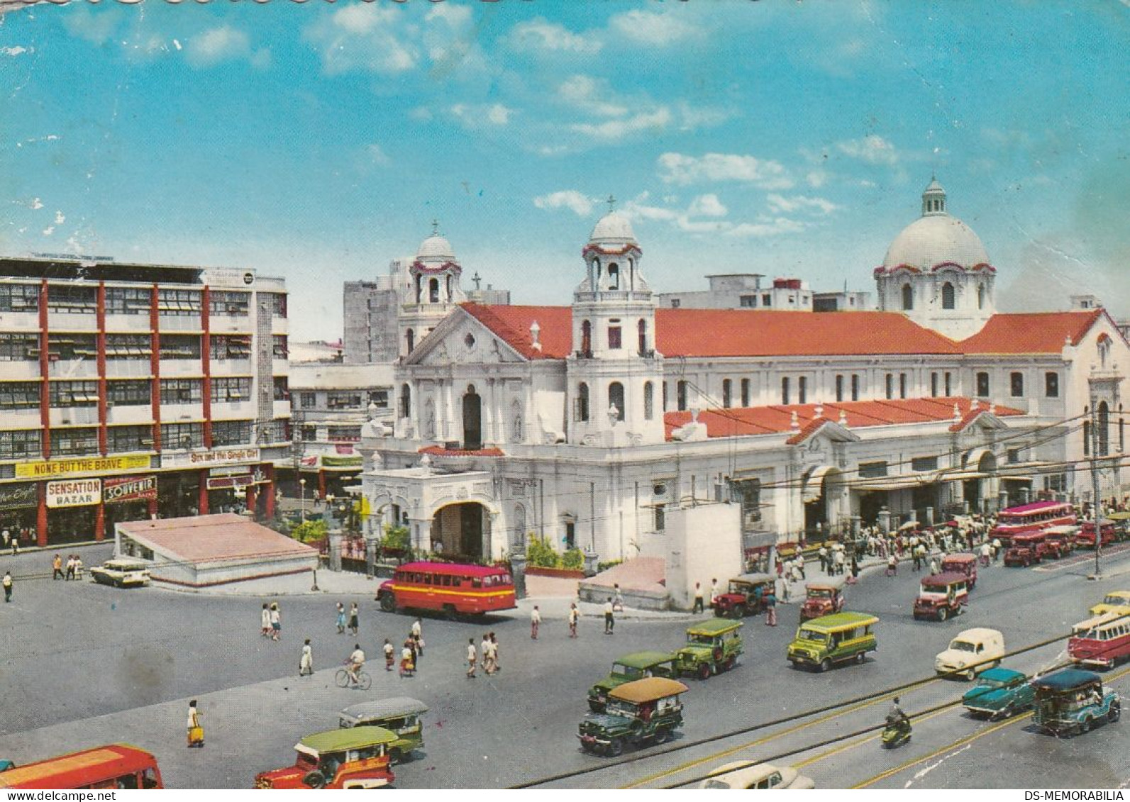 Philippines - Manila , The Quiapo Church 1982 - Philippines