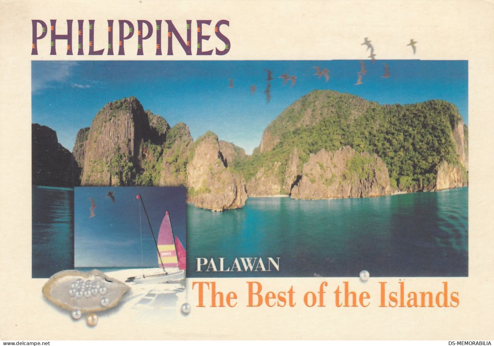 Philippines - Palawan 1997 Posted With Nice Stamps - Filippine