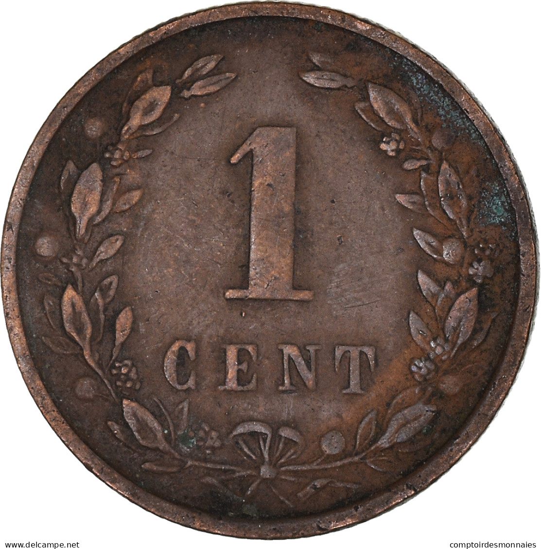 Monnaie, Pays-Bas, Cent, 1901 - 1 Centavos