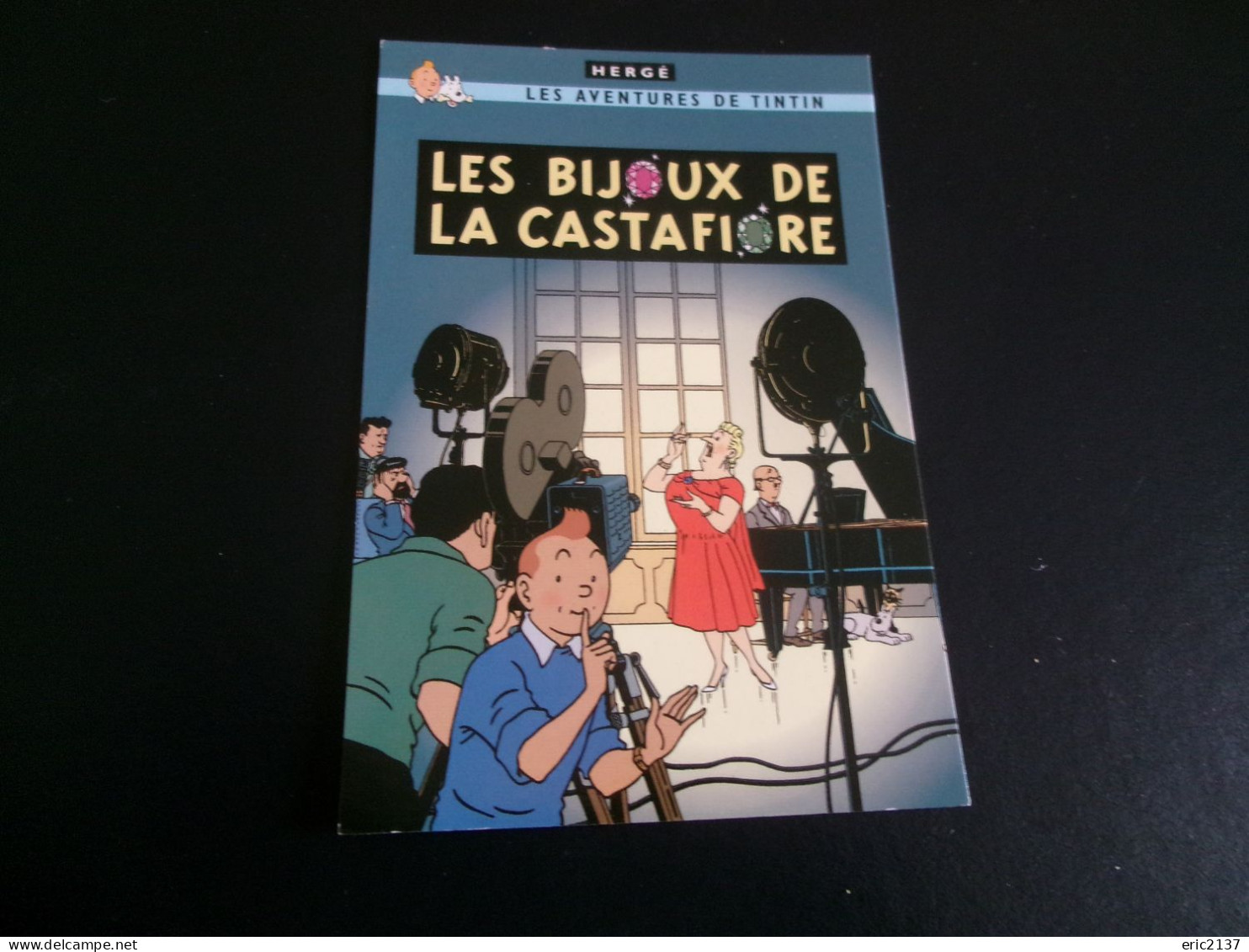 BELLE ILLUSTRATION.."LES AVENTURES DE TINTIN..LES BIJOUX DE LA CASTAFIORE"...par HERGE - Comics