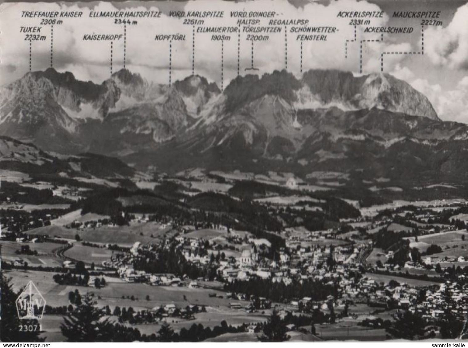 52458 - Österreich - Kitzbühel - Gegen Kaisergebirge - 1959 - Kitzbühel