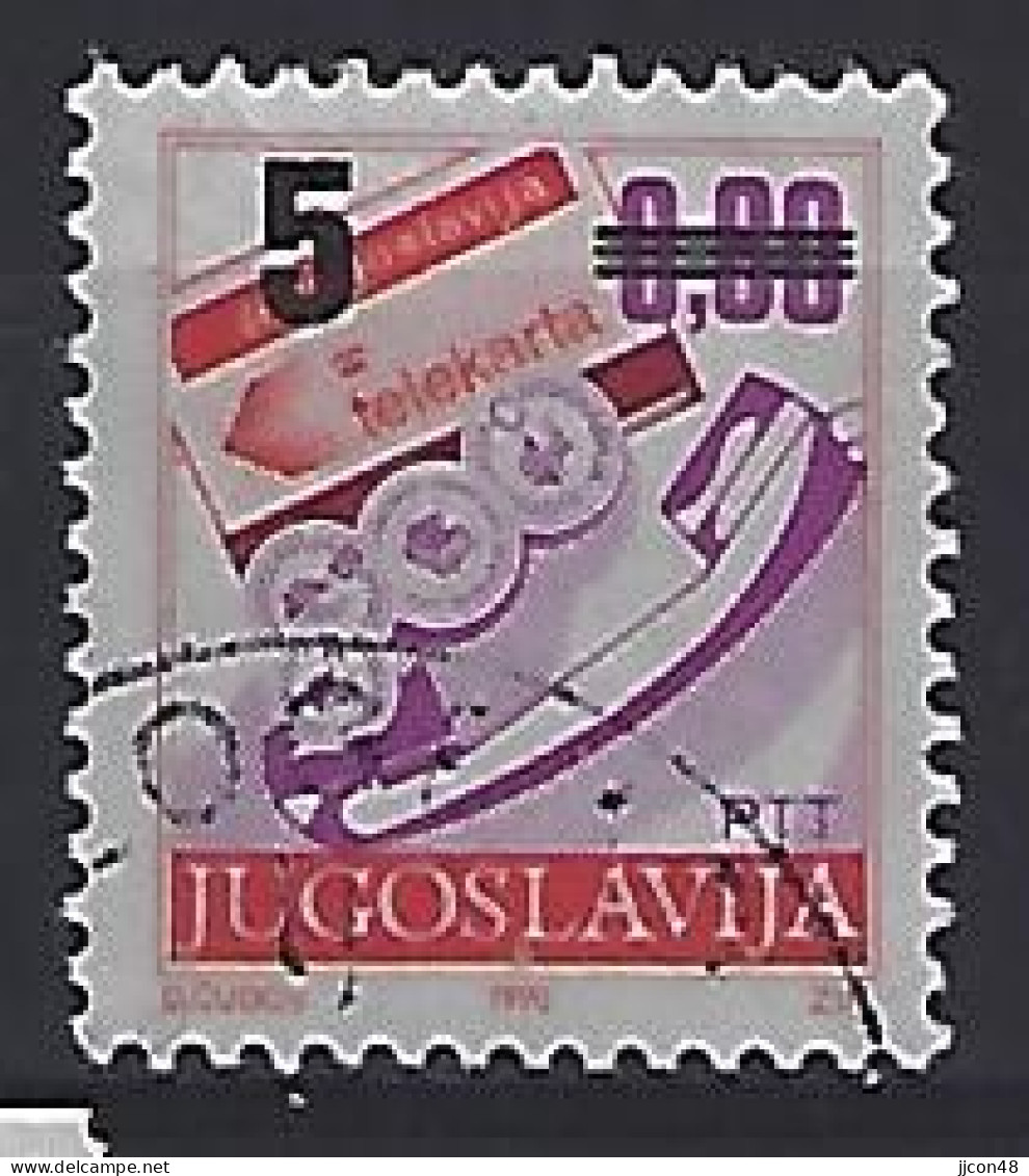 Jugoslavia 1991  Postdienst (o) Mi.2518 C - Gebraucht