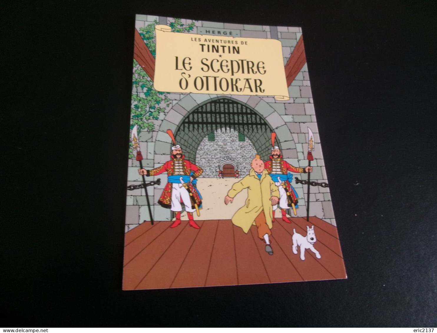 BELLE ILLUSTRATION.."LES AVENTURES DE TINTIN..LE SCEPTRE D'OTTOKAR"...par HERGE - Comics