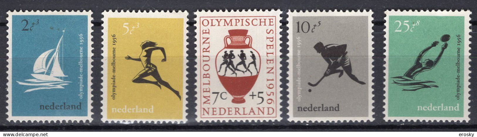 Q9452 - NEDERLAND PAYS BAS Yv N°654/58 ** OLYMPIADES - Unused Stamps