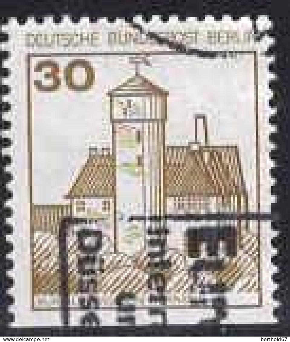 Berlin Poste Obl Yv:498b Mi:534C Burg Ludwigstein-Werratal (Belle Obl.mécanique) - Castles