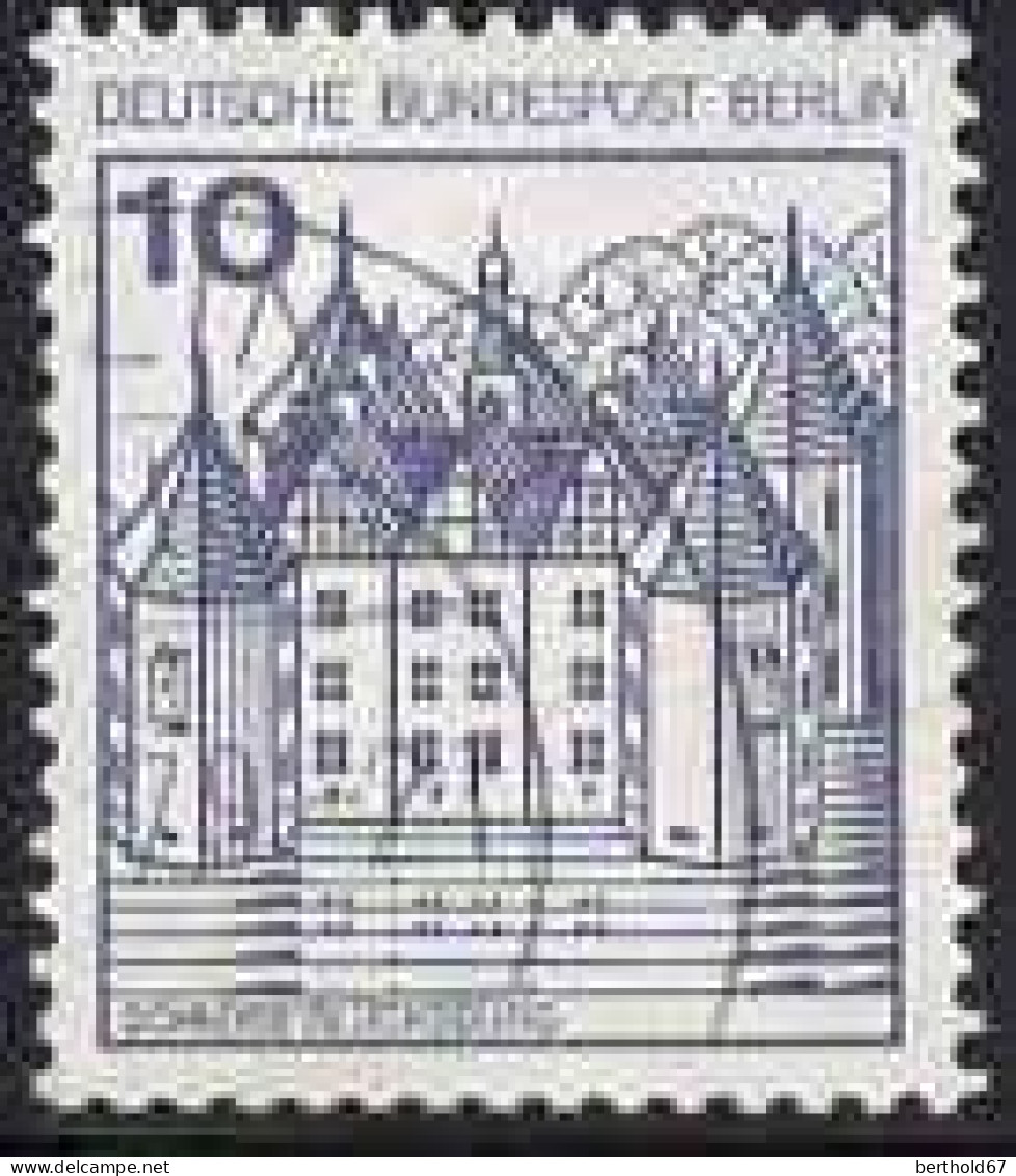 Berlin Poste Obl Yv:496 Mi:532AI Schloss Glücksburg (Beau Cachet Rond) (Thème) - Castles