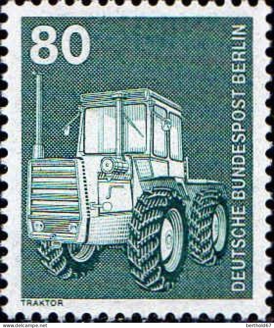 Berlin Poste N** Yv:465 Mi:501 Traktor (Thème) - Agricoltura