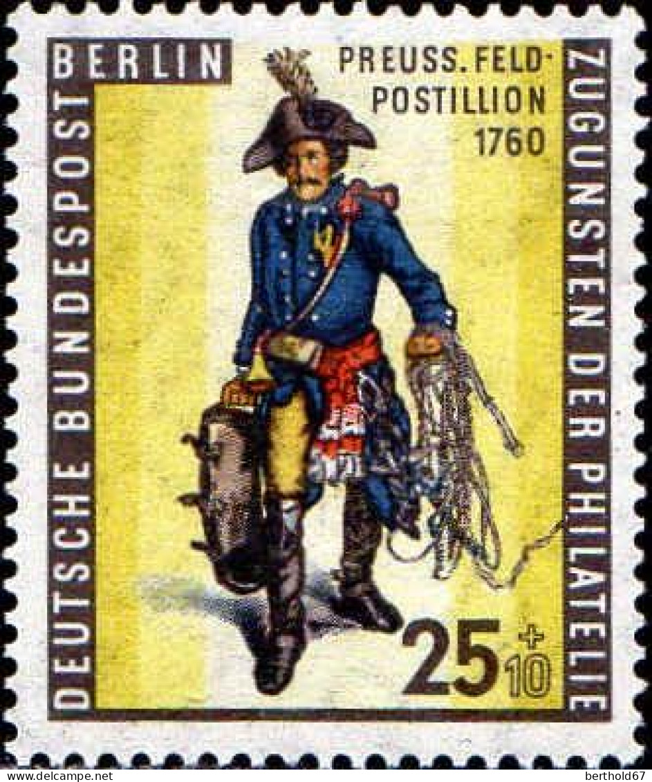 Berlin Poste N** Yv:116 Mi:131 Preuss.Feld-Postillion 1760 (Thème) - Tag Der Briefmarke