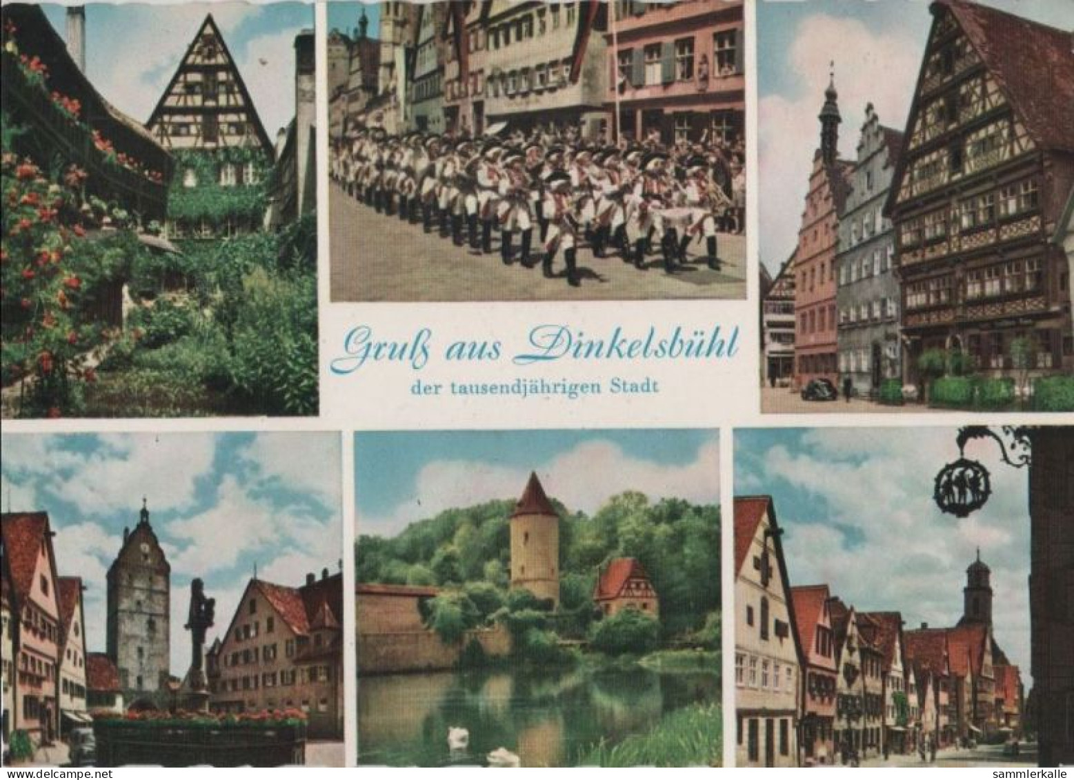 90152 - Dinkelsbühl - U.a. Knabenkapelle - Ca. 1965 - Dinkelsbuehl