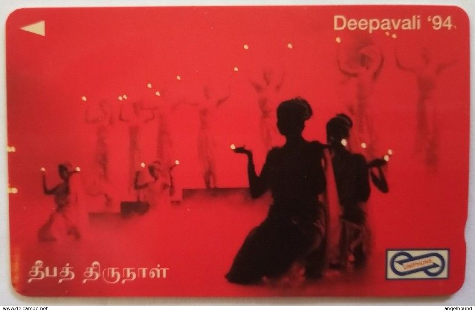 Malaysia Uniphonekad $10 GPT 6USBA - Deepavali ' 94 - Maleisië