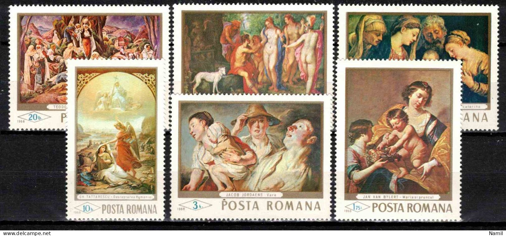** Roumanie 1968 Mi 2706-11 (Yv 2408-13), (MNH)** - Unused Stamps