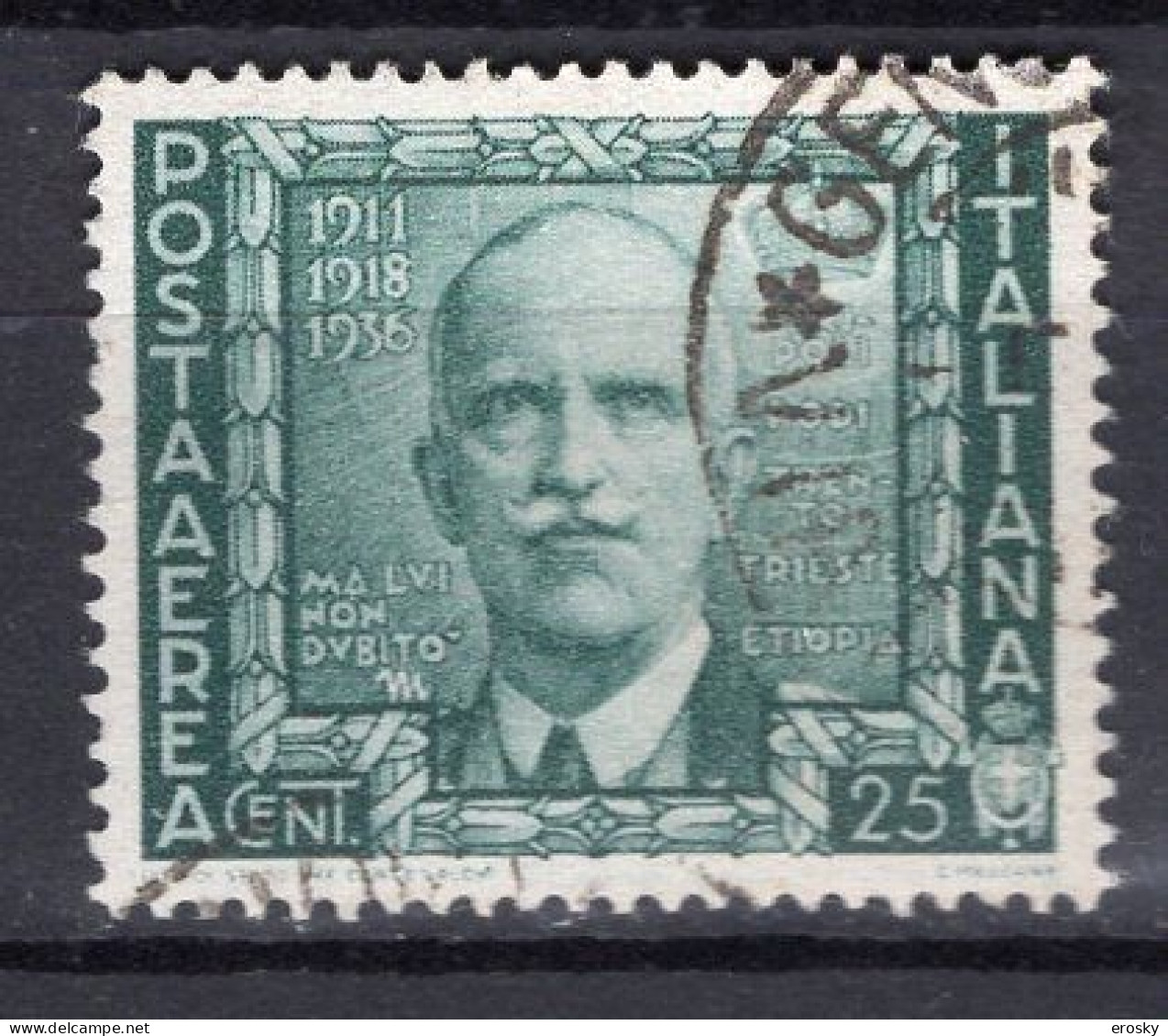 Z5960 - ITALIA REGNO SASSONE Aerea N°111 - Posta Aerea