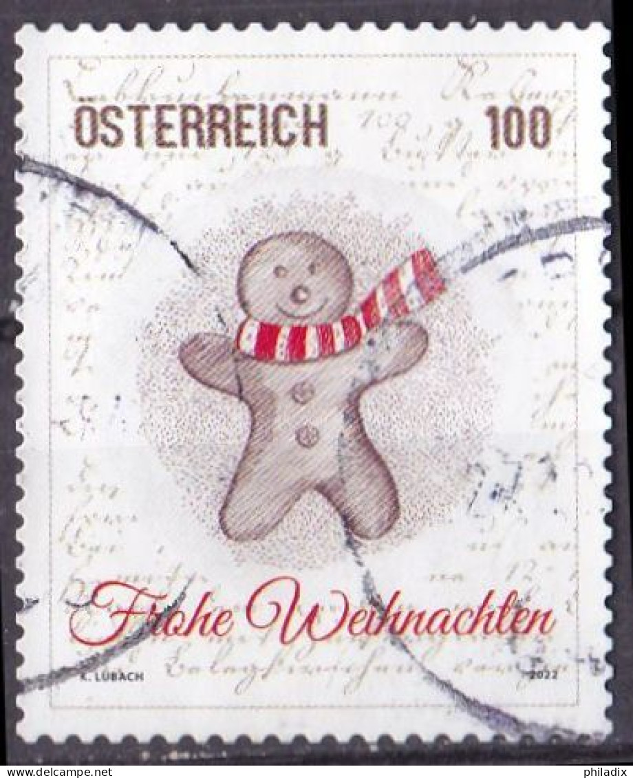 # Österreich Marke Von 2022 O/used (A5-2) - Gebraucht