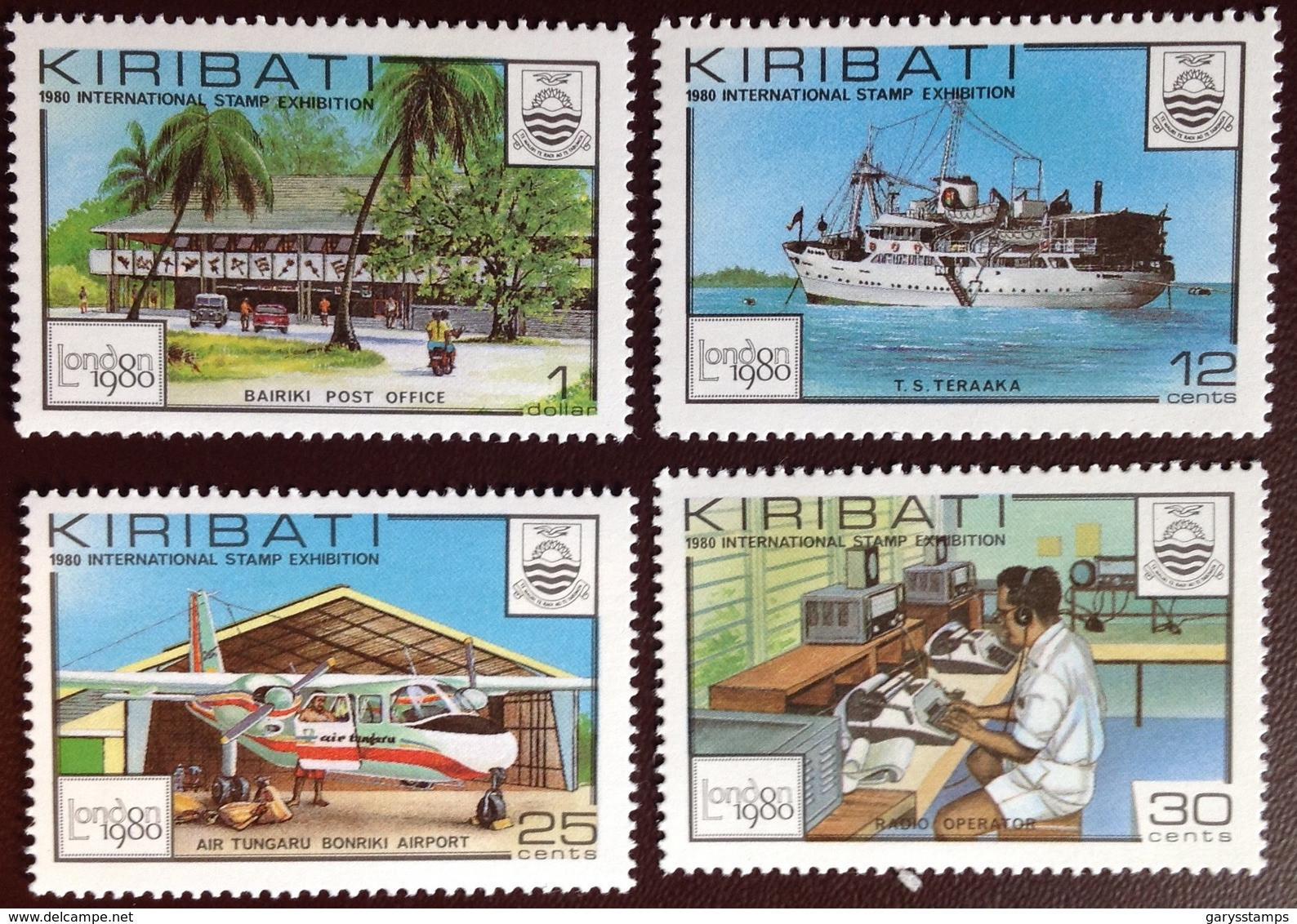 Kiribati 1980 London '80 MNH - Kiribati (1979-...)