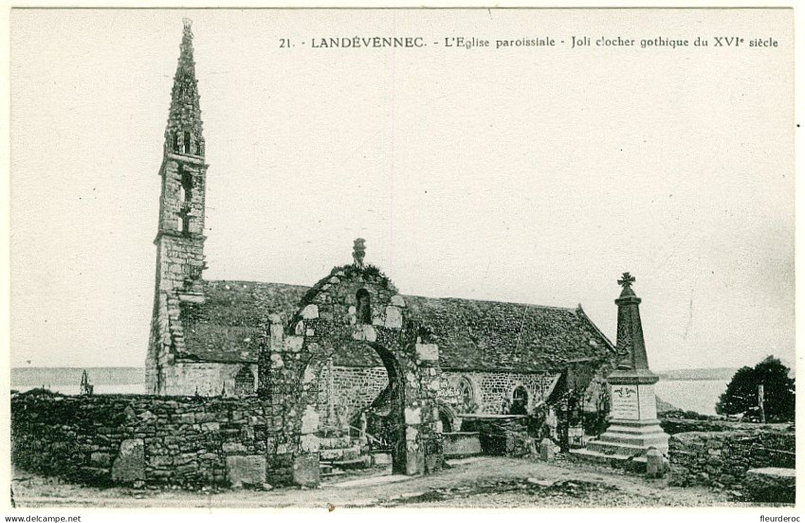 29 - B54629CPA - LANDEVENNEC - Eglise Paroissiale - Parfait état - FINISTERE - Landévennec