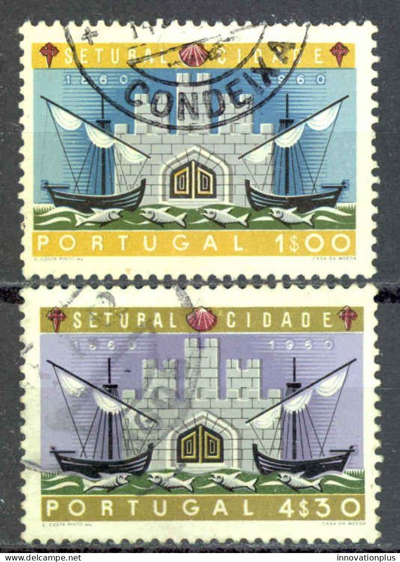 Portugal Sc# 873-874 Used 1961 Setubal - Used Stamps