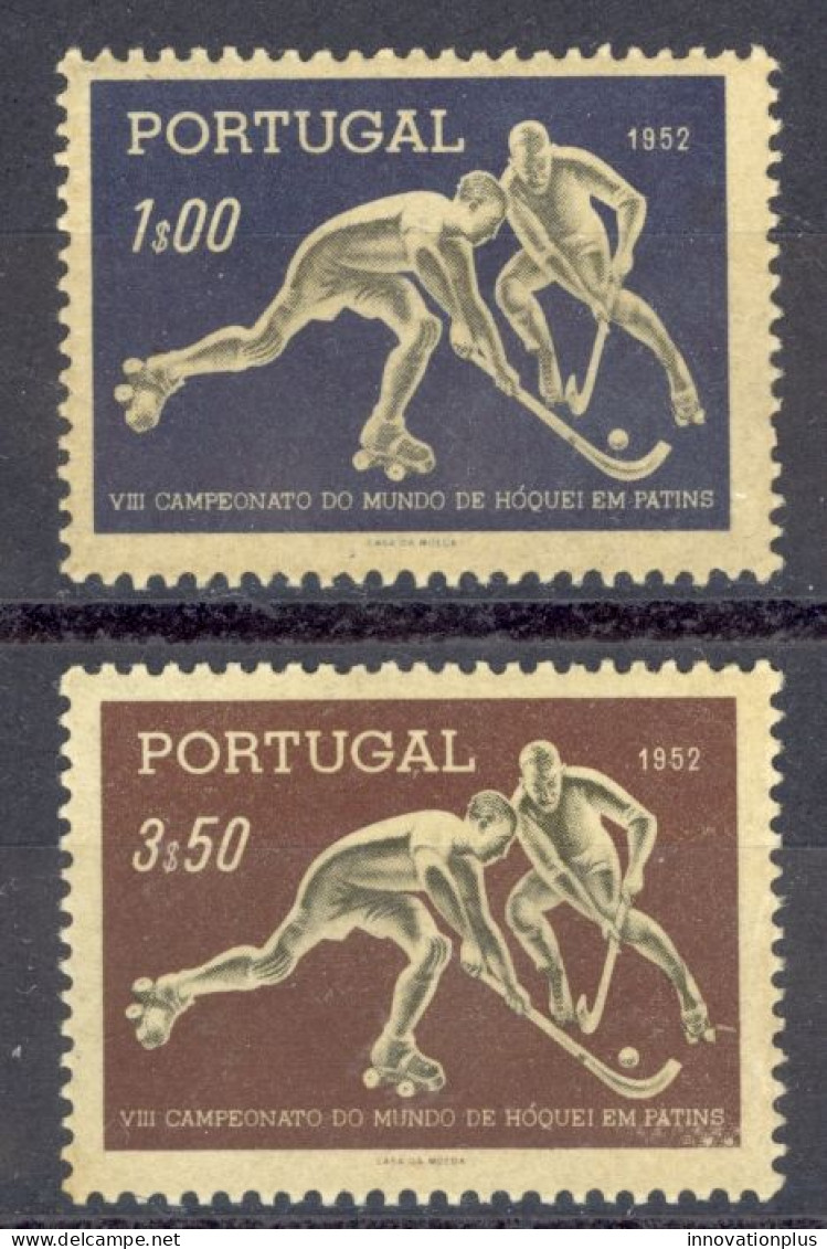 Portugal Sc# 749-750 MNH 1952 Hockey On Roller Skates - Nuovi