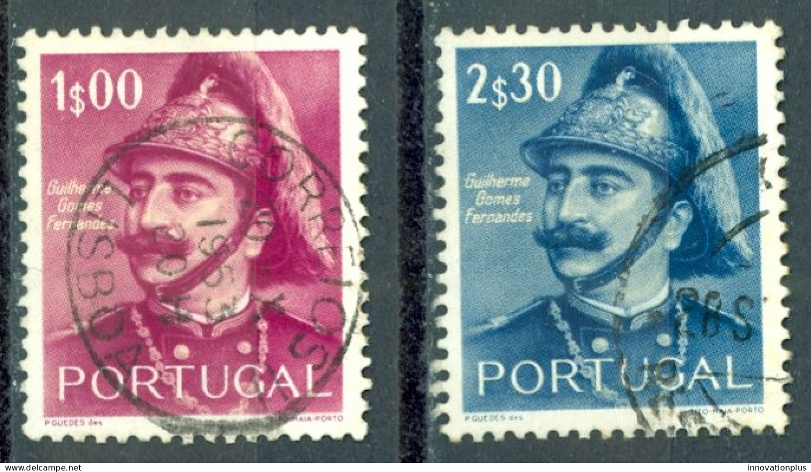 Portugal Sc# 778-779 Used (a) 1953 Guilherme Gomes Fernandes - Usado