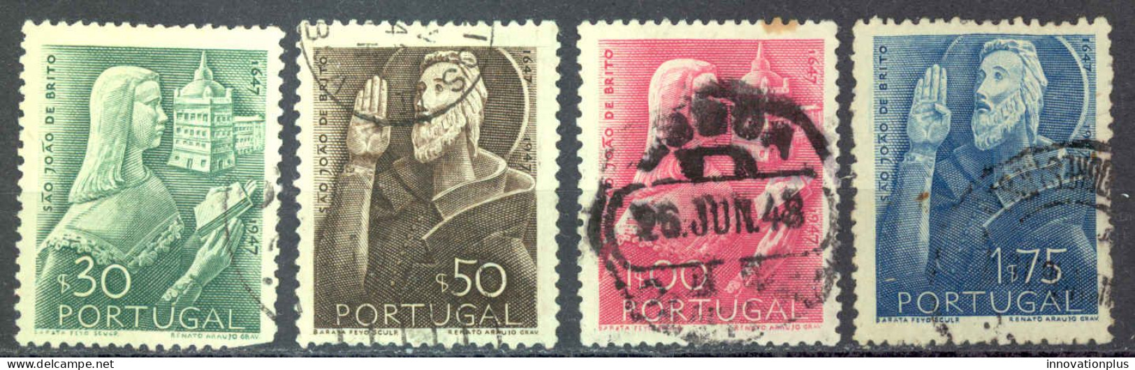 Portugal Sc# 689-692 Used (b) 1948 St. John De Britto - Used Stamps