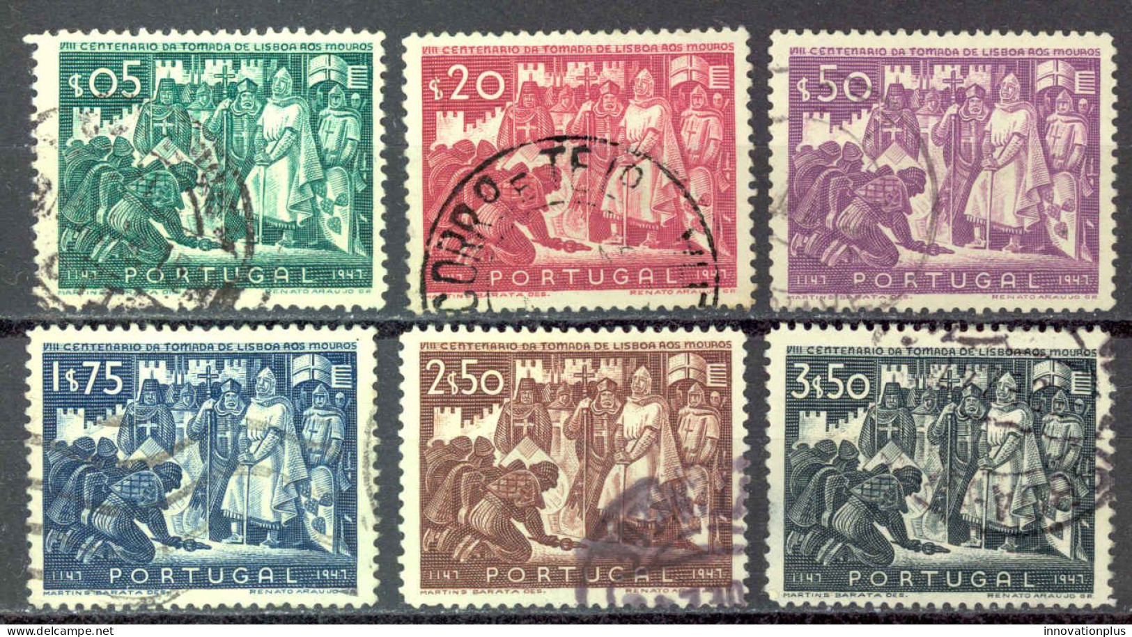 Portugal Sc# 683-688 Used 1947 Surrender Of The Moors - Used Stamps