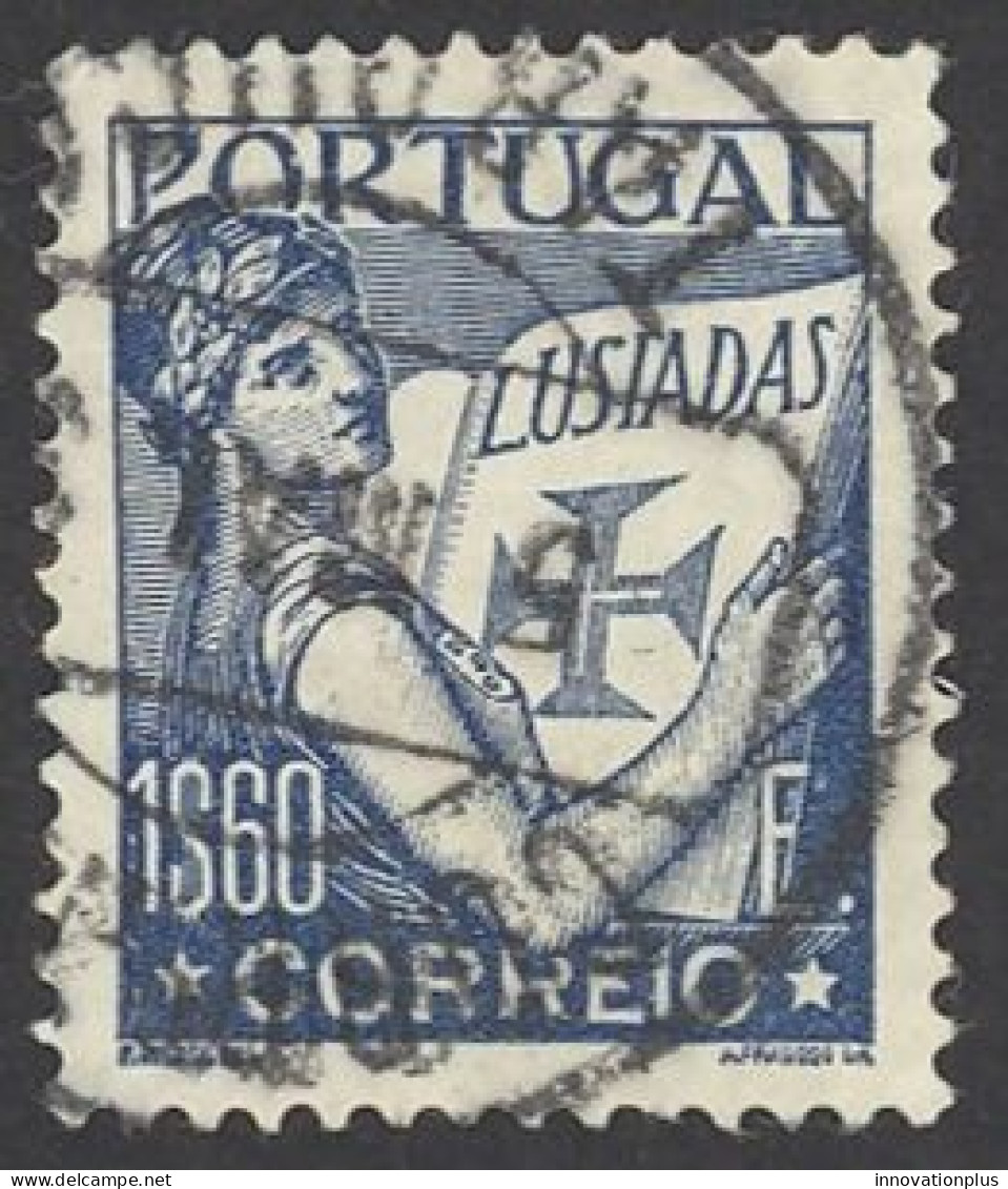 Portugal Sc# 515 Used (a) 1933 1.60e Portugal Holding Lusiads - Usado