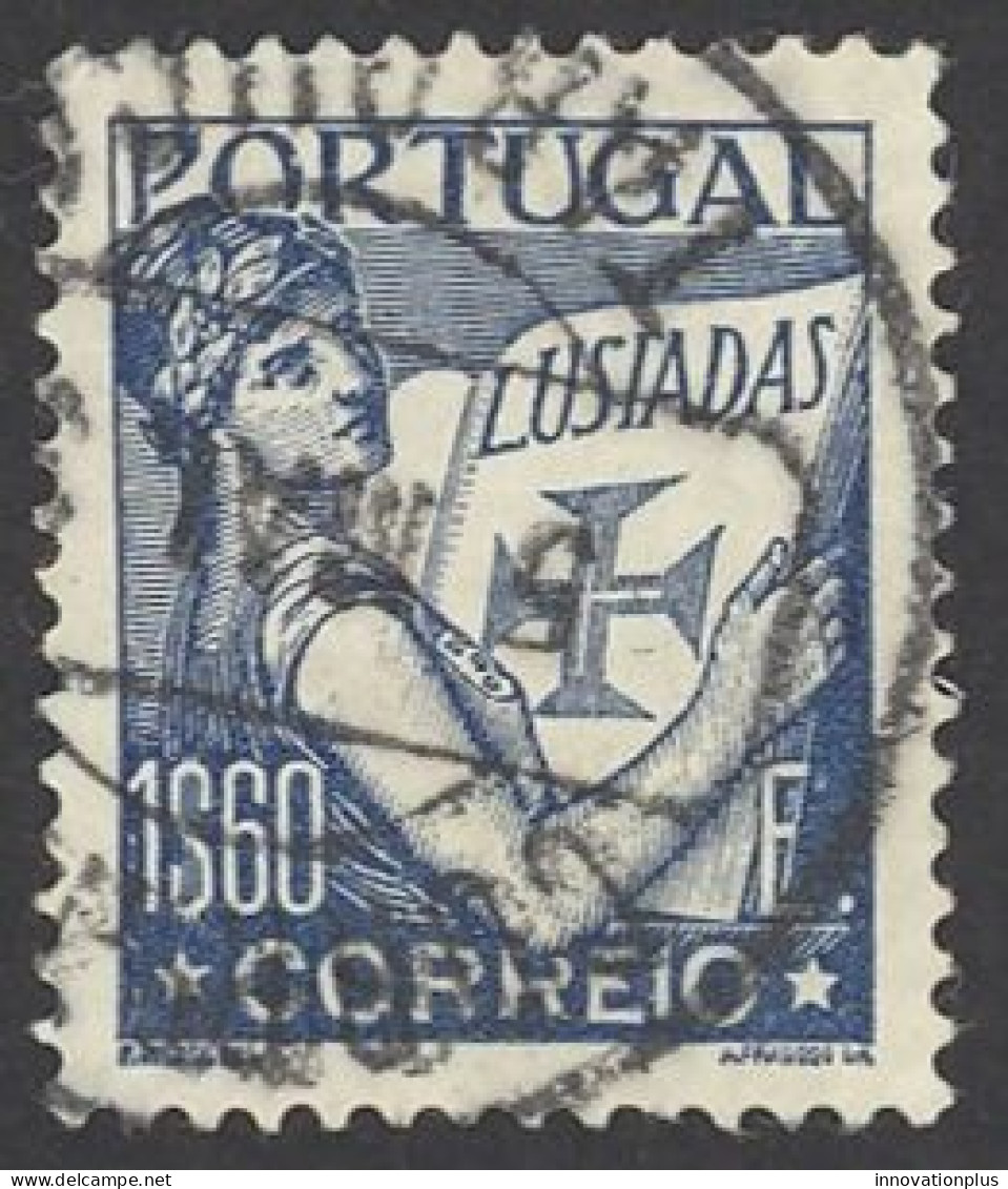 Portugal Sc# 515 Used (a) 1933 1.60e Portugal Holding Lusiads - Oblitérés