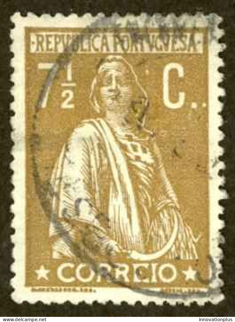 Portugal Sc# 214 Used 1912-1920 7-1/2c Ceres - Oblitérés