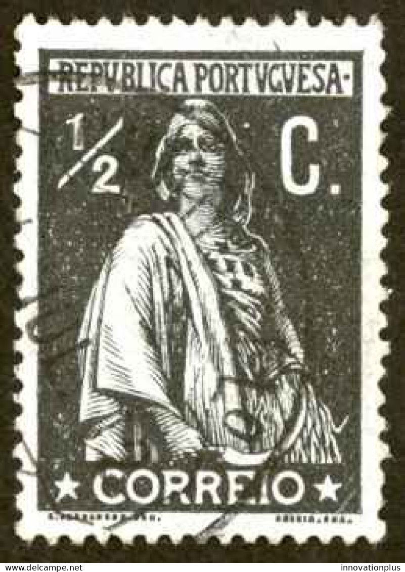 Portugal Sc# 208 Used 1912-1920 1/2c Ceres - Oblitérés