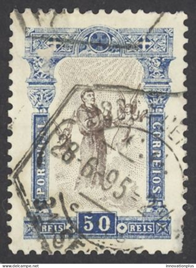 Portugal Sc# 138 Used 1895 50r St. Anthony - Gebruikt