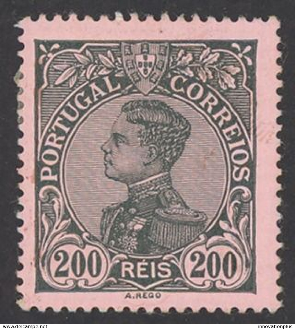 Portugal Sc# 166 MH 1910 200r King Manuel II - Unused Stamps