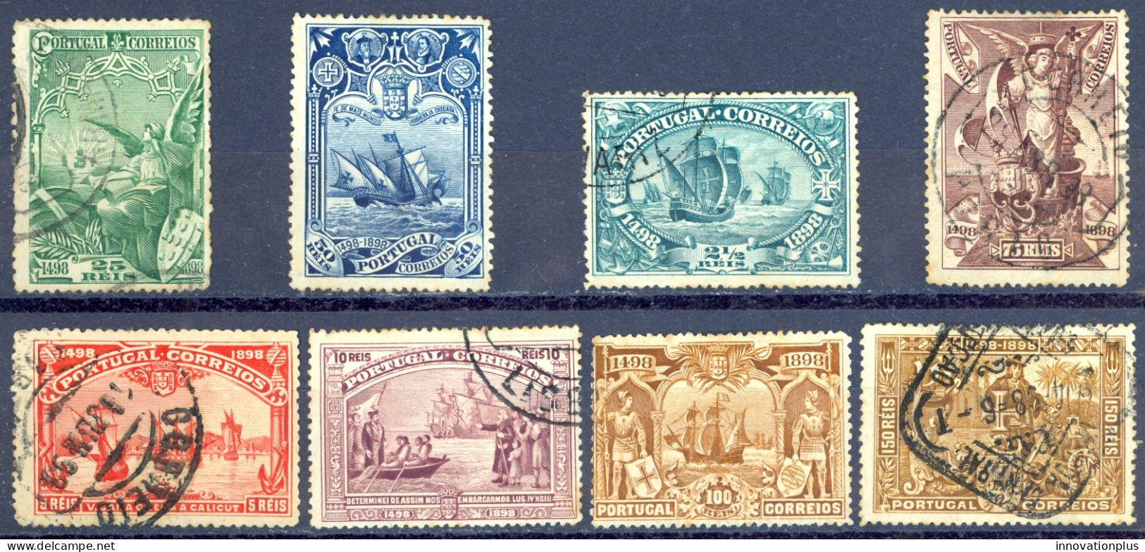 Portugal Sc# 147-154 Used 1898 Vasco De Gama Issue - Oblitérés