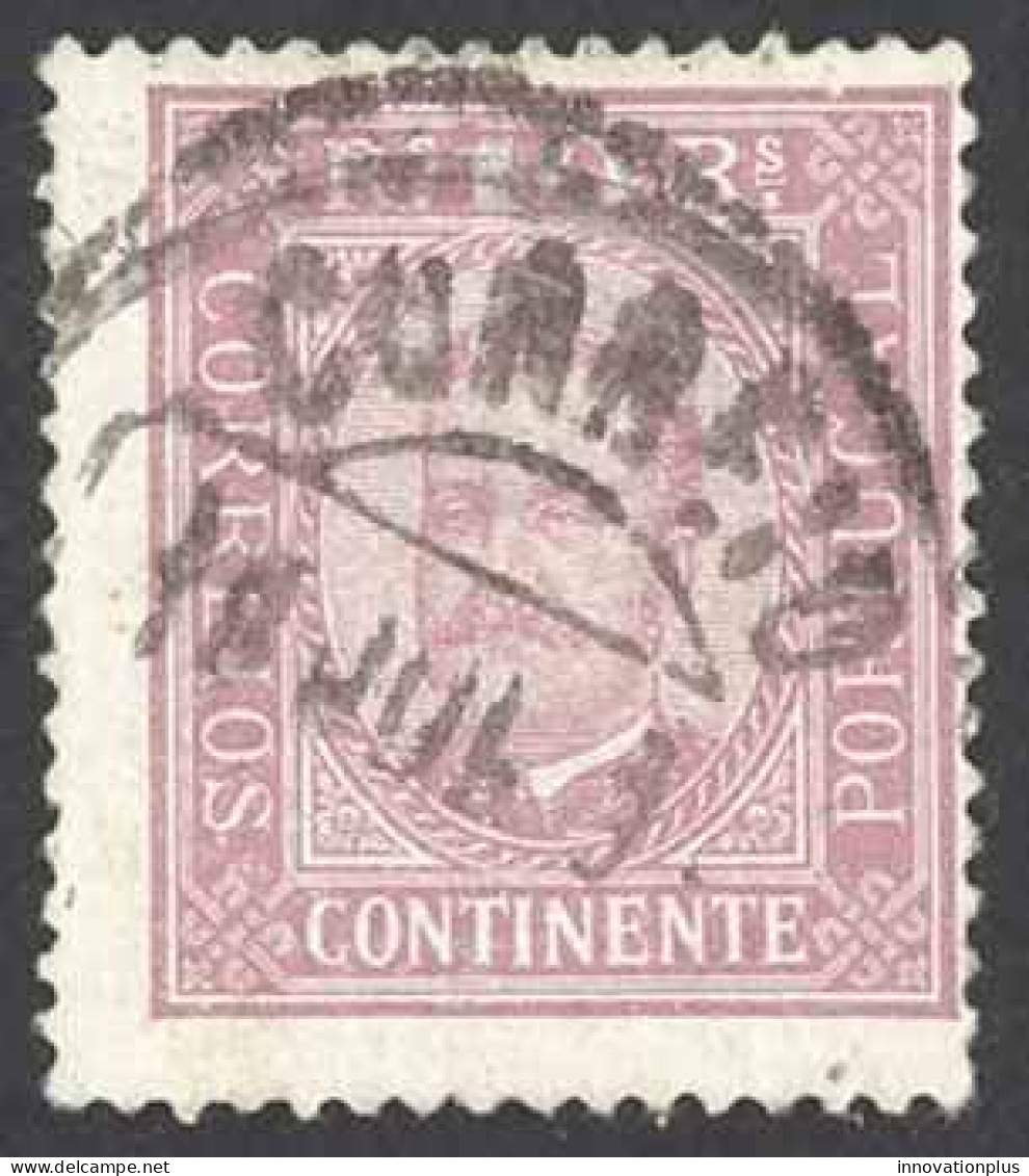 Portugal Sc# 68 Used (a) 1892-1893 10r King Carlos - Usado