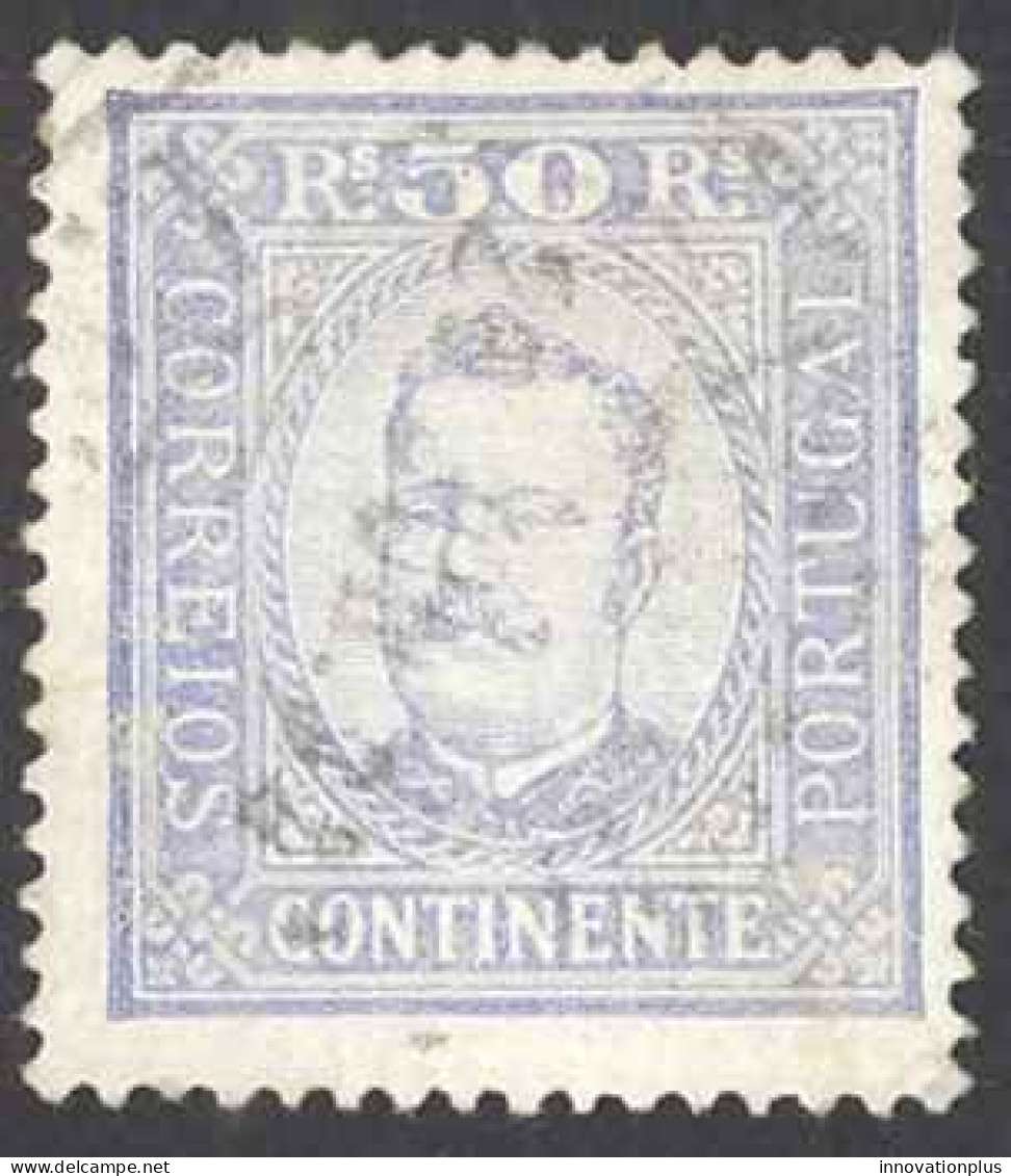 Portugal Sc# 72 Used (a) 1892-1893 50r King Carlos - Used Stamps