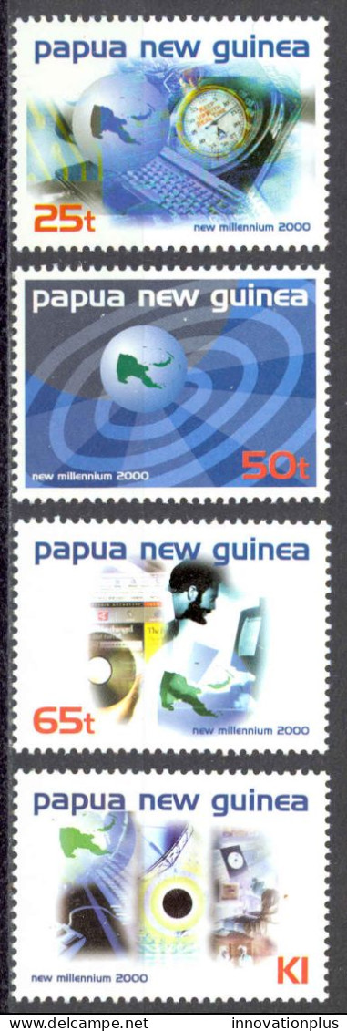 Papua New Guinea Sc# 966-969 MNH 1999 Millennium - Papua New Guinea