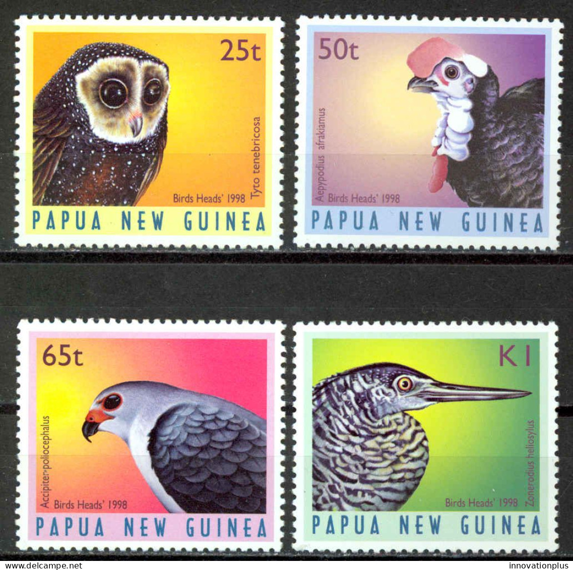 Papua New Guinea Sc# 933-936 MNH 1998 Birds - Papua New Guinea