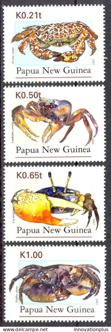 Papua New Guinea Sc# 885-888 MNH 1995 Crabs - Papua New Guinea