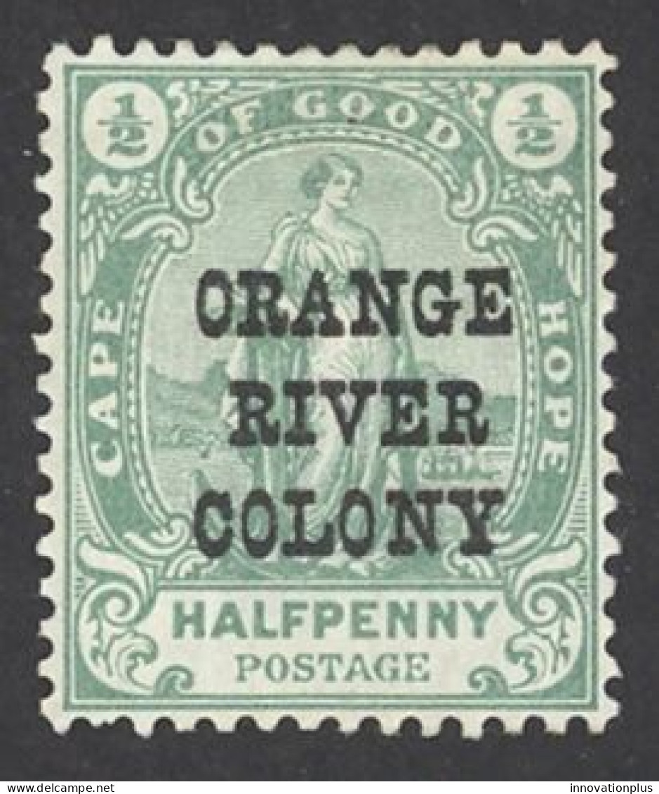 Orange River Colony Sc# 54a MH (no . After COLONY) 1900 ½p Overprint Orange Tree - Stato Libero Dell'Orange (1868-1909)