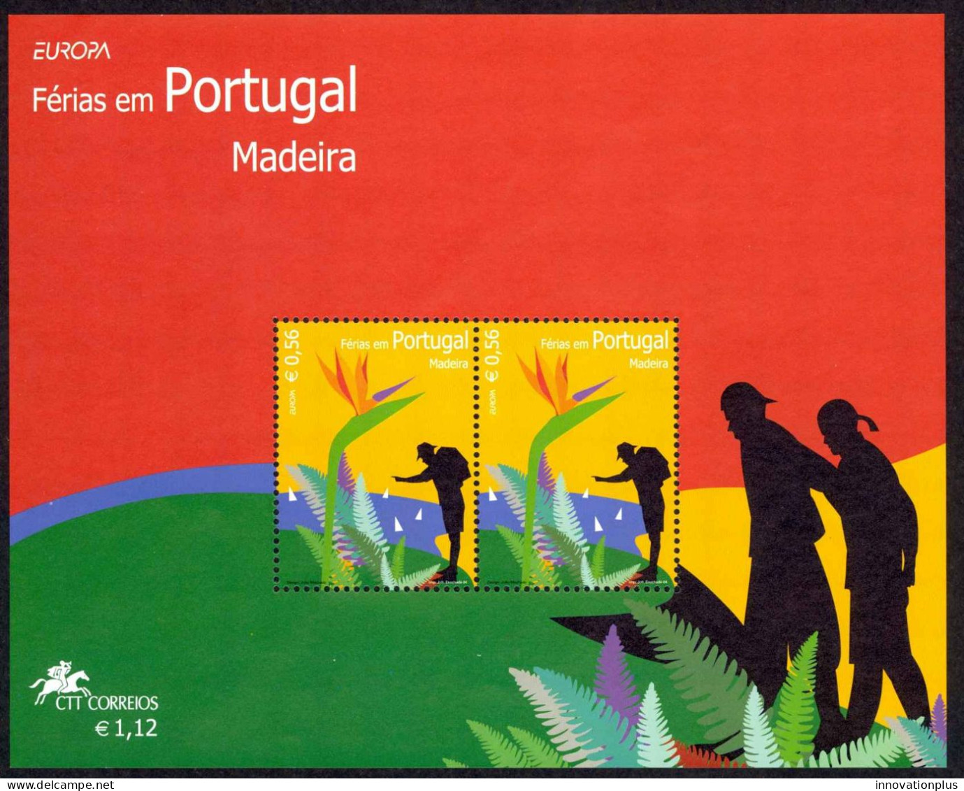 Portugal Madeira Sc# 229a MNH Souvenir Sheet 2004 Europa - Madeira