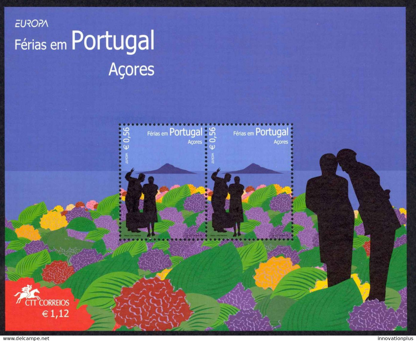 Portugal Azores Sc# 479a MNH Souvenir Sheet 2004 Europa - Azores